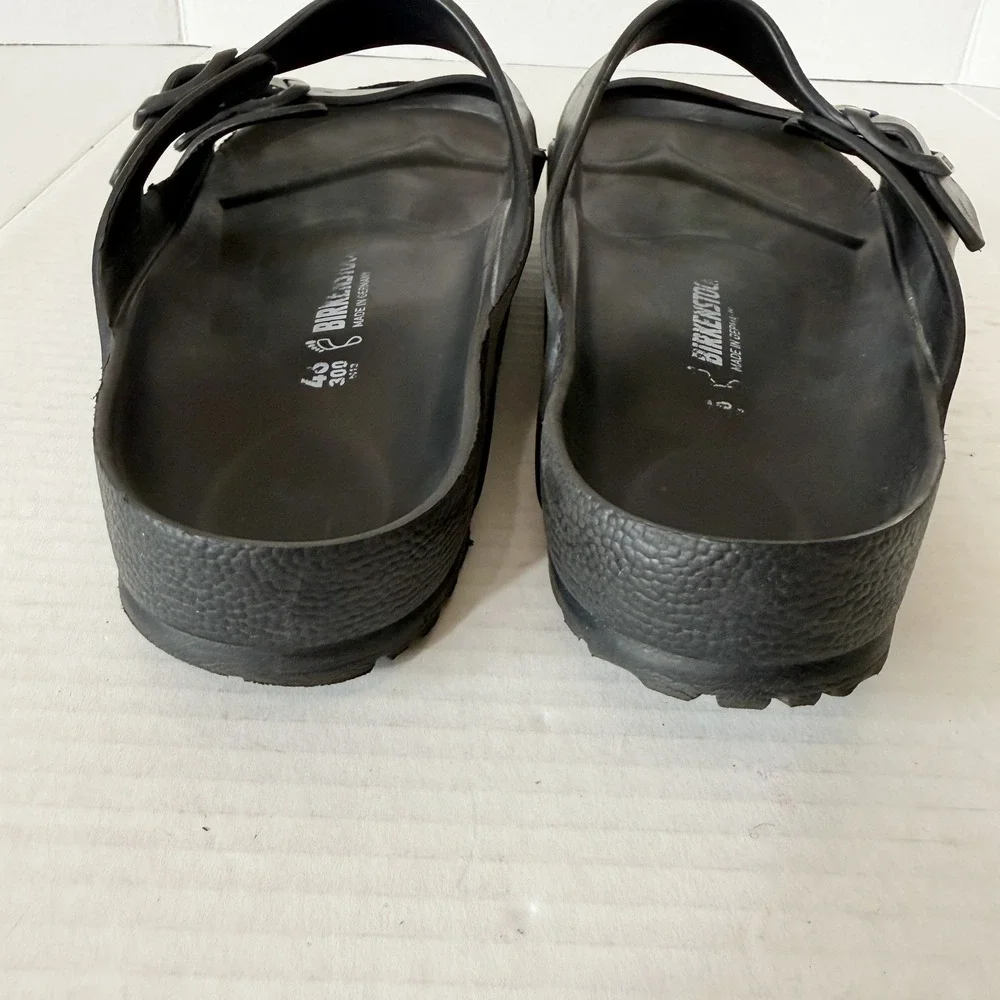 Birkenstock Arizona Essentials EVA Mens Black Waterproof Sandal Sz 46 EU 13 Wide
